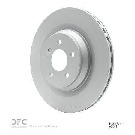 Dynamic Friction Co Disc Brake Rotor - 600-63061 600-63061